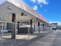 The new truck depot opened in Harlem on Wednesday. Photo: Henry Beers Shenk