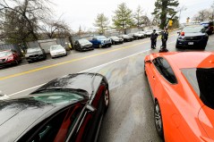 Some of the cars taken off the road because their drivers didn't pay their tolls. Photo: The great Marc A. Hermann / MTA