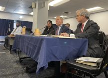 MTA Chairman and CEO Janno Lieber speaks to state senators in New York City on Friday. Photo: Dave Colon