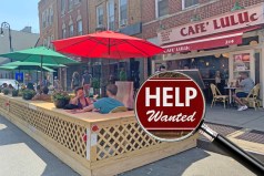 Scratch the surface of an outdoor dining shed and you see a help wanted sign.