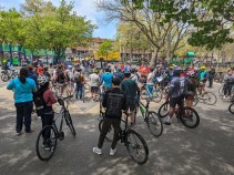 If you build them bike lanes (and somewhere to park), they'll ride. Photo: David Meyer