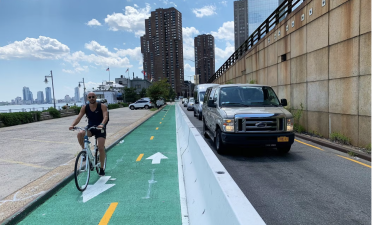 The future the city wants. Photo: Bike New York