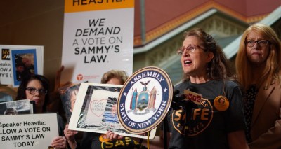 Amy Cohen has begun her hunger strike for safety in Albany. Photo: Families for Safe Streets