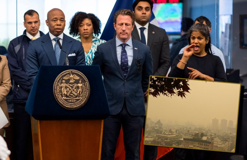 What's the plan? Well, there is certainly no plan for HOV lanes. Main photo: Ed Reed / Mayoral Photography Office; inset: David Meyer